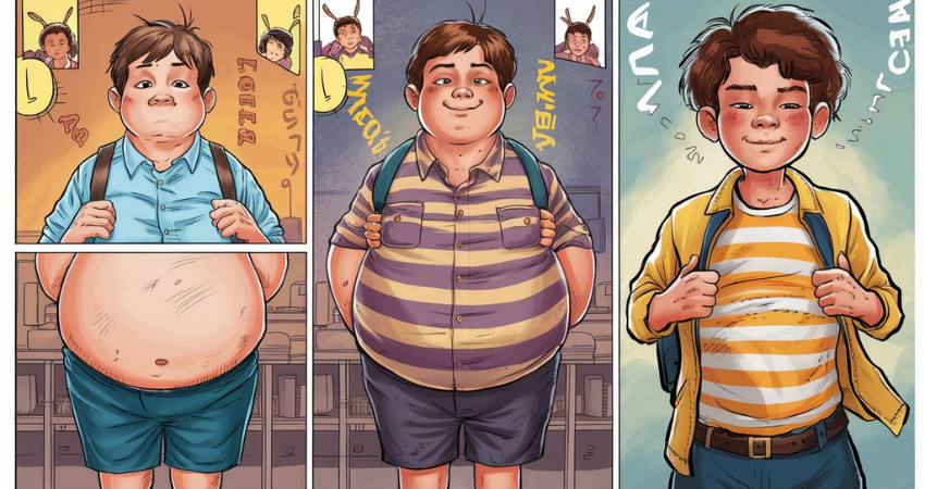 overweight to handsome: the tale of the outcast boy